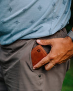 Fairway Wallet in use